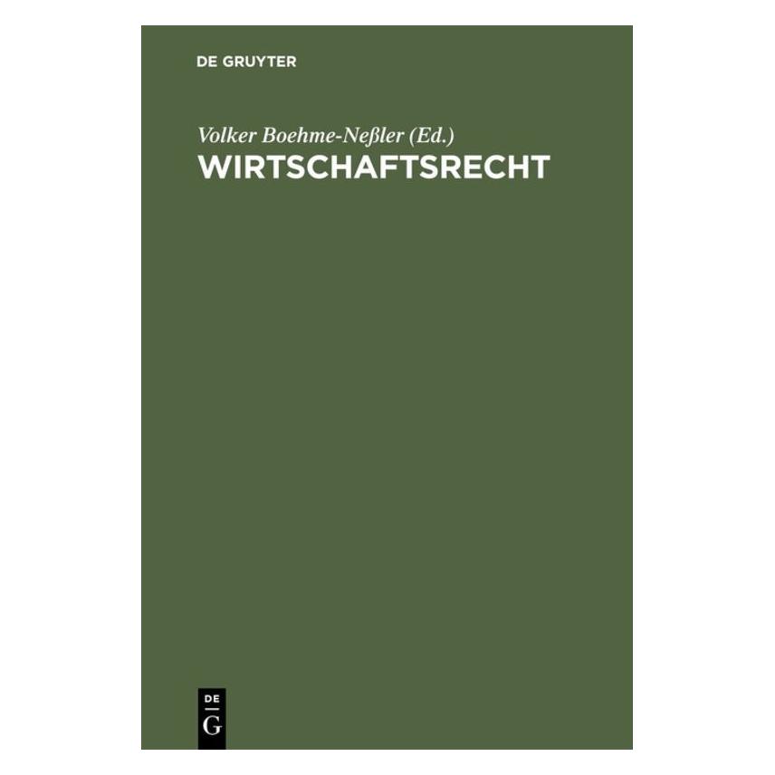 De Gruyter Wirtschaftsrecht (67825856)
