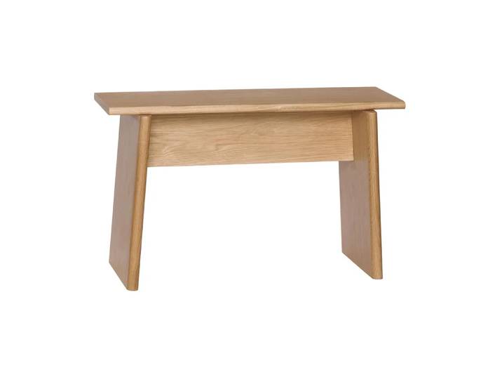 Hübsch Baenk Hocker Eiche, 80x31x48 cm