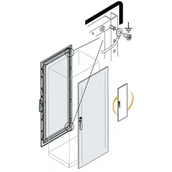 ABB IS2-EC2260K IS2 Tür, H=2200mm, B=600mm