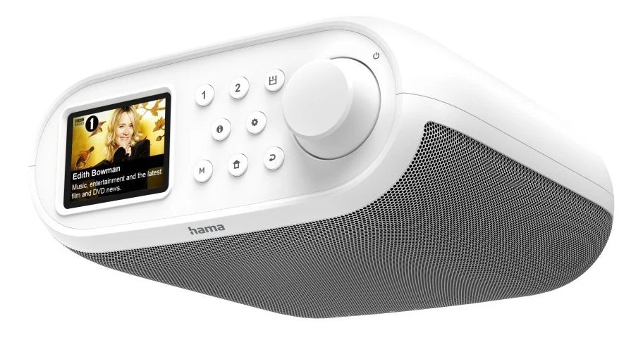 Hama 054259 DIR400 DAB+/UKW Internetradio Bluetooth (Weiß) 00054259