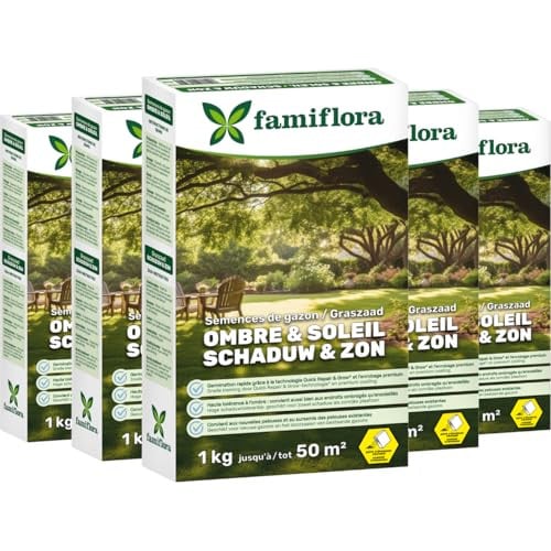 Famiflora Graszaad Schaduw en Zon, 5 kg (5 x 1 kg)