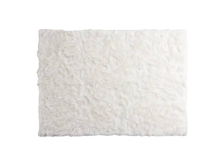 Teppich Levana – flauschig aus Polyester & Acryl - Weiß - Luxusbetten24