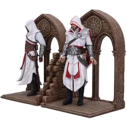 Nemesis Now, Buchstütze, Assassin"s Creed Altair und Ezio Buchstützen (26.60 x 23 x 16 cm)