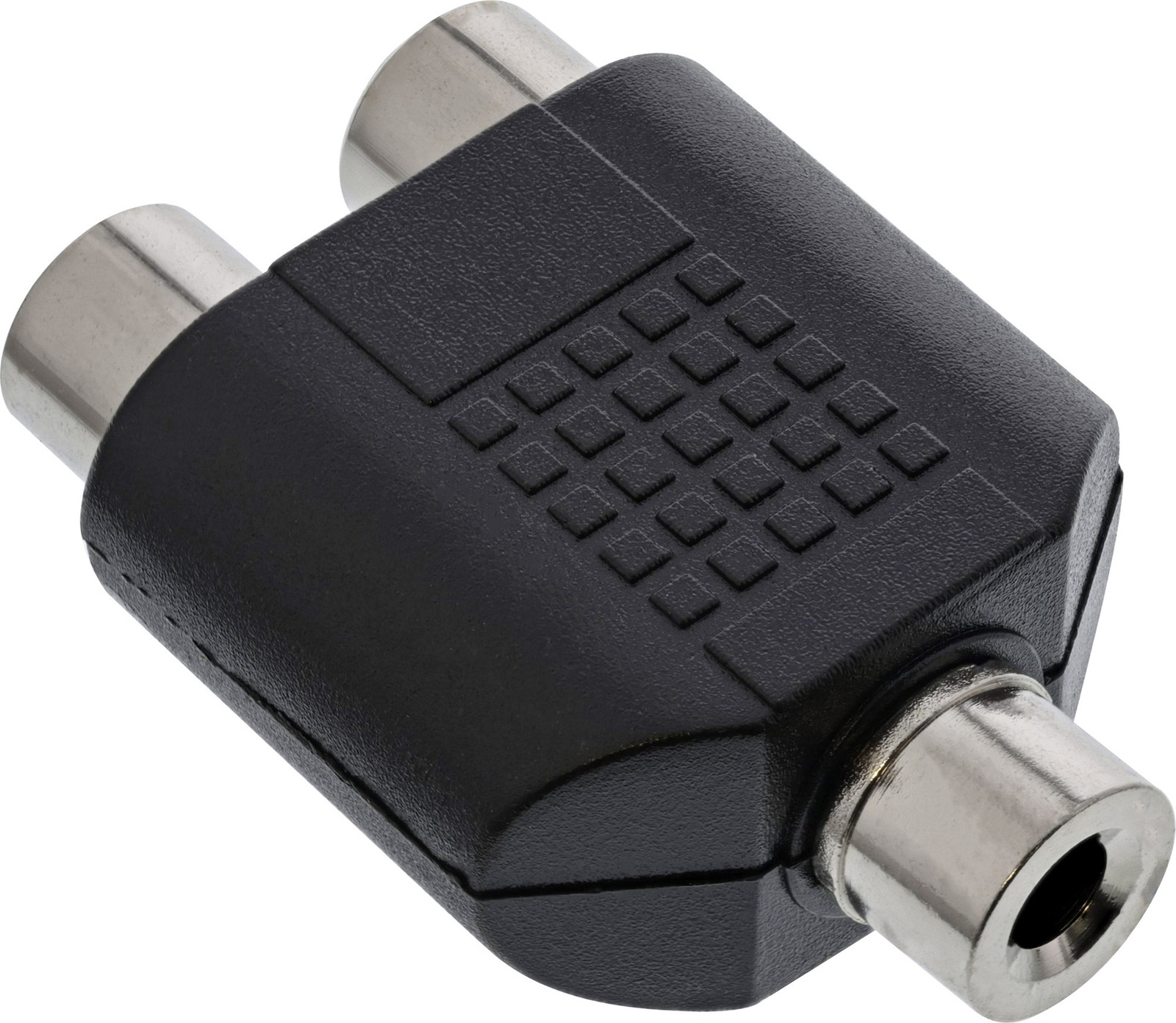 InLine 99338 Audio-adapter 3,5 mm jack naar 2x RCA, zwart