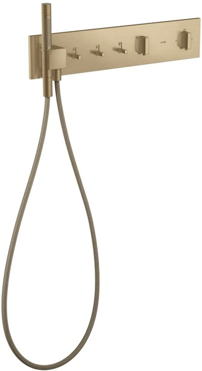 Hansgrohe Fertigset ShowerComposition UP-THM, 3 Verbraucher, brushed bronze (12572140)