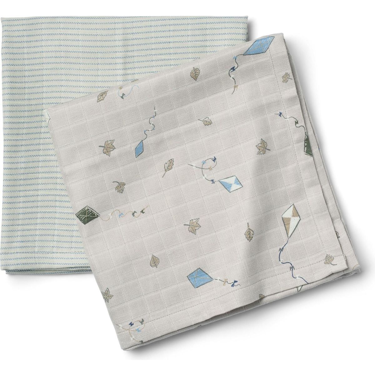 Wheat 2 pk Muslin Kaya mellow sky kites (9036) Onesize 3890-376M-GOTS-9036-Onesize