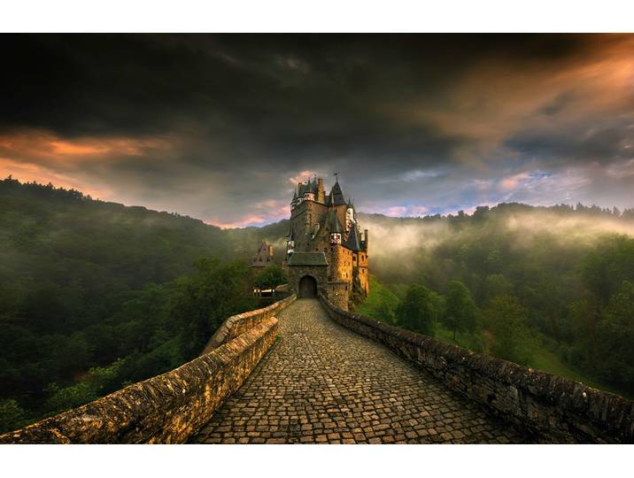Fototapete PAPERMOON Photo-Art KRZYSZTOF BROWKO, ELTZ , bunt, B:2,5m L:1,86m, Vlies, Tapeten, Fototapete