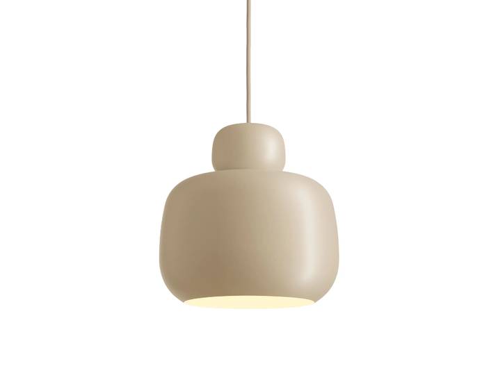 Woud Lampe à suspension Stone large Beige