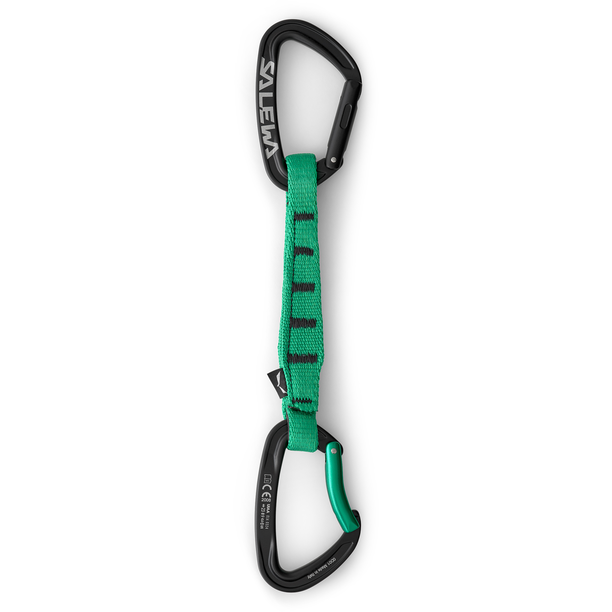 Salewa Ortles STR/BNT 170 QD Express Set Express-Sets gruen Größe 170mm Sportklettern