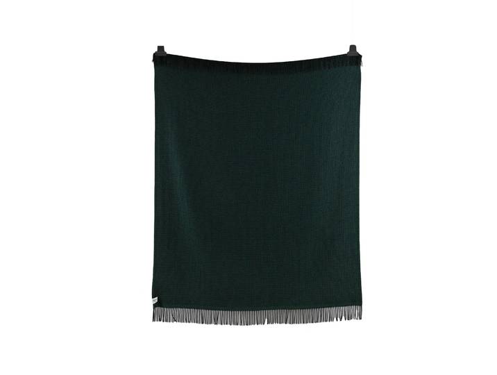 Røros Tweed Vega Decke 150x210 cm Dark green