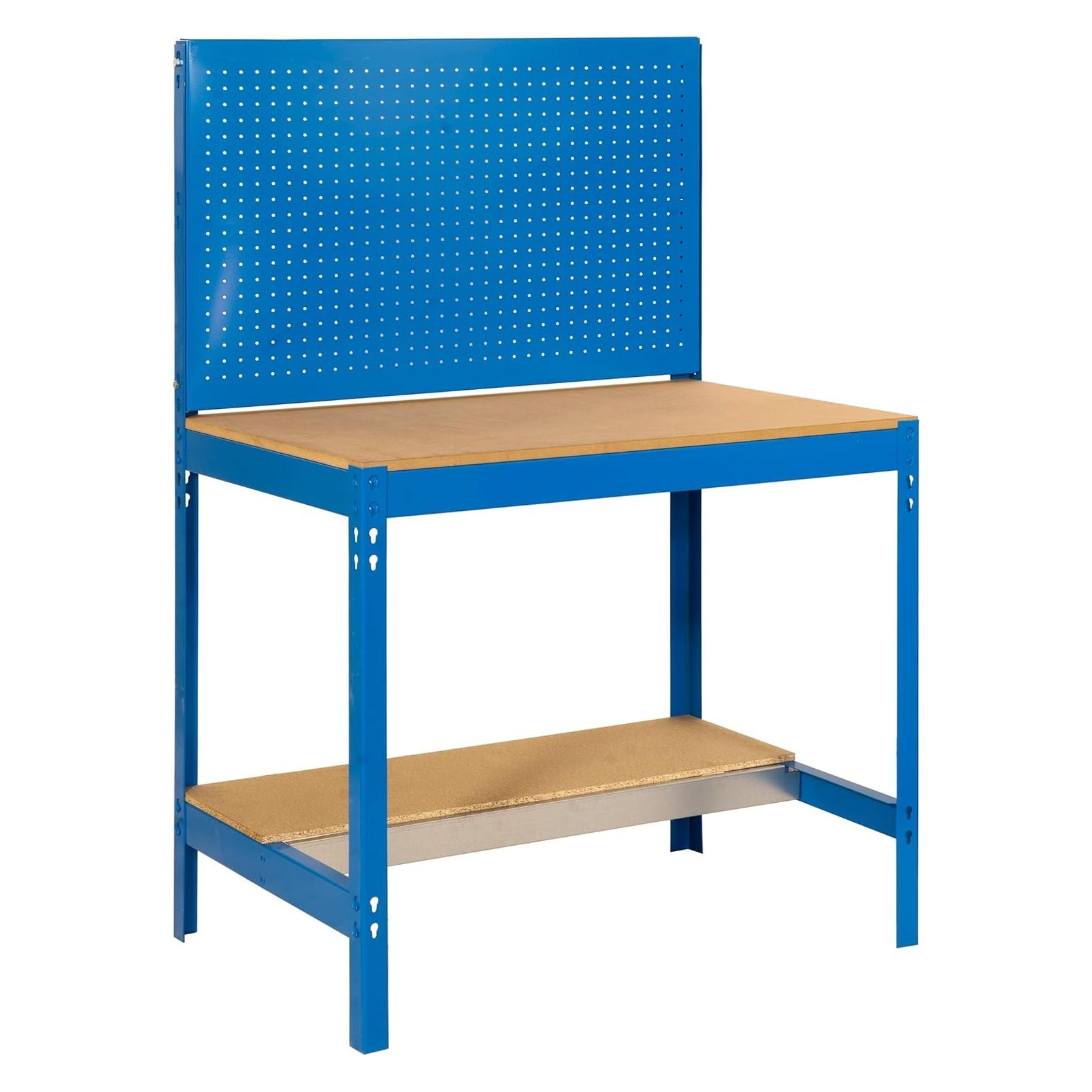 SimonRack Simon Rack Werkbank KIT SIMONWORK BT2 900 blau 90,0 x 61,0 x 144,5 cm (90 cm, 144.50 cm) (448100045159062)