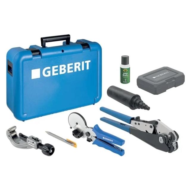 Geberit FlowFit Handpresswerkzeug in Koffer: d=16/20/25/32/40mm (520 mm) (691031001)