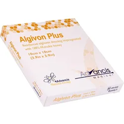Algivon Plus Honigalginat 10x10cm 5 ST