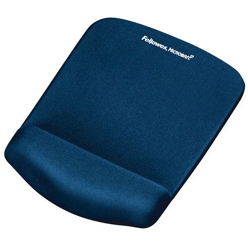 Fellowes GmbH Handgelenkauflage PlushTouch mit Mauspad, blau
