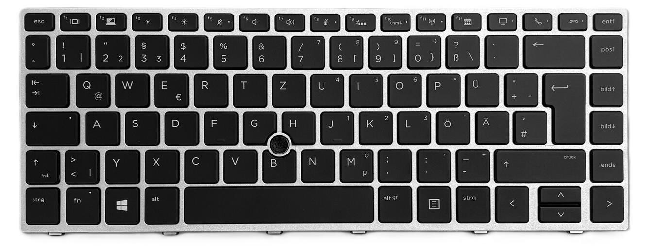 T-ProTek Toetsenbordframe met TrackPoint en verlichting voor HP EliteBook 830 G5 (3JX72EA)