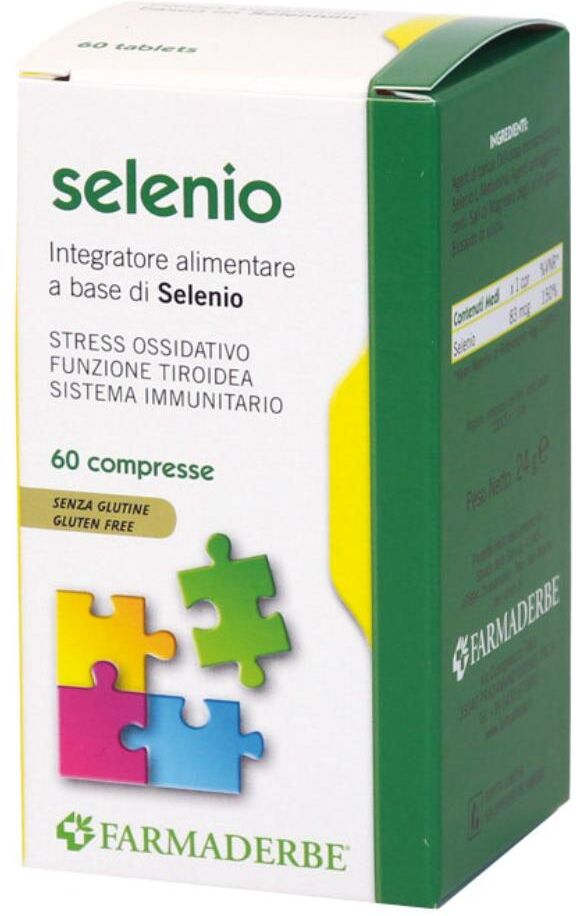 FARMADERBE Srl NUTRA Selenio 60 Cpr