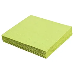 VEPATIM 250x Servietten 33 x 33 cm 1/4 -Falz 3-lagig hellgrün