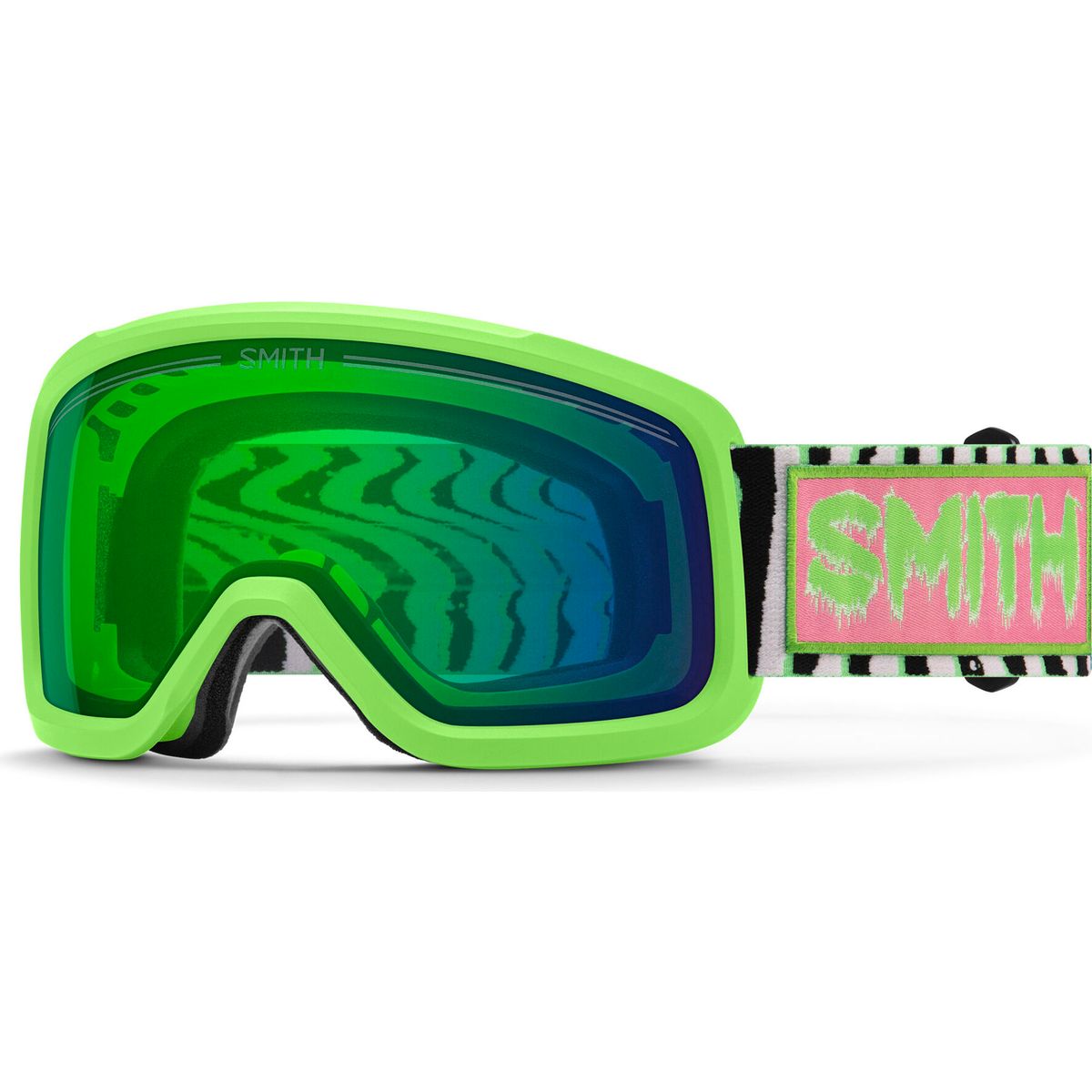 Smith Shakedown slime static shag chromapop everyday green mirror M004563W999XP