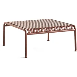 Palissade Couchtisch für den Garten 81,5 x 86 cm, rot