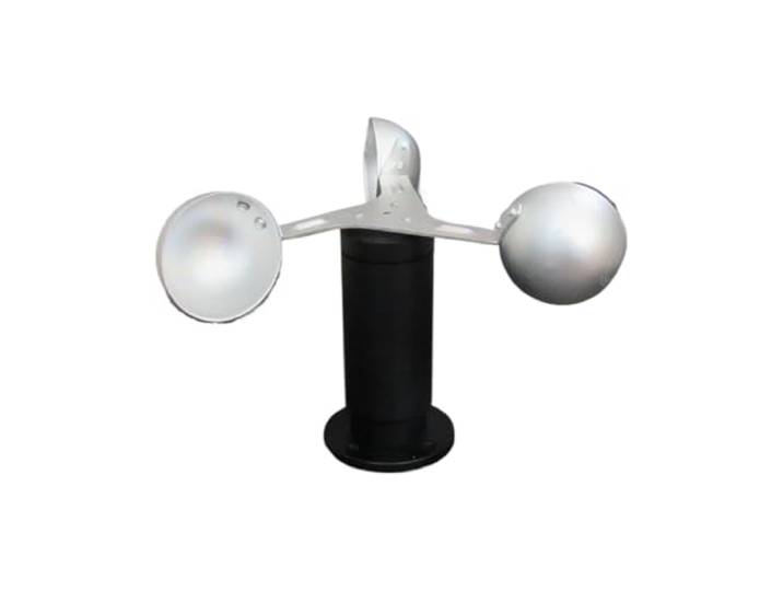 Drei Tassen Windgeschwindigkeits-Windrichtung Sensor Wetterüberwachung(Black base metal no circuit)