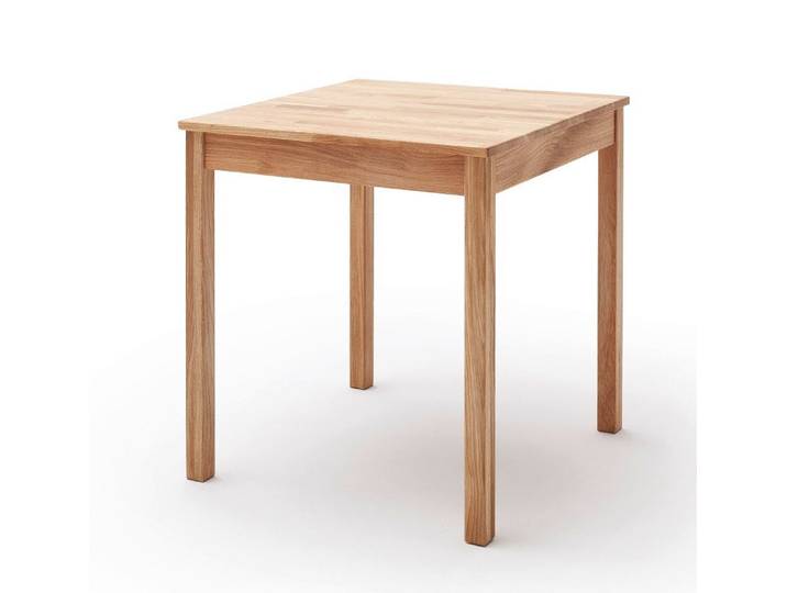 MCA furniture Esstisch Esszimmertisch Alfons, 70X70, Wildeiche massiv (no-Set)