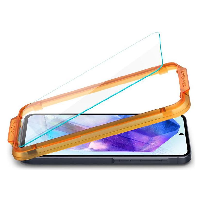 Spigen ALM Glas.Tr Sam A55 5G 2szt. szkło hartowane AGL07775 (2 Stk., Samsung Galaxy A55) (1489652001)