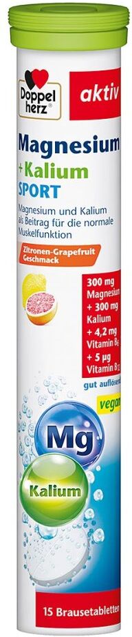 Doppelherz Magnesium + Kalium Sport Brausetabletten
