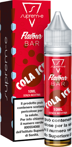 Suprem-e Cola Ice Flavour Bar Liquido Mini Shot Mix 10ml Cola Ghiaccio