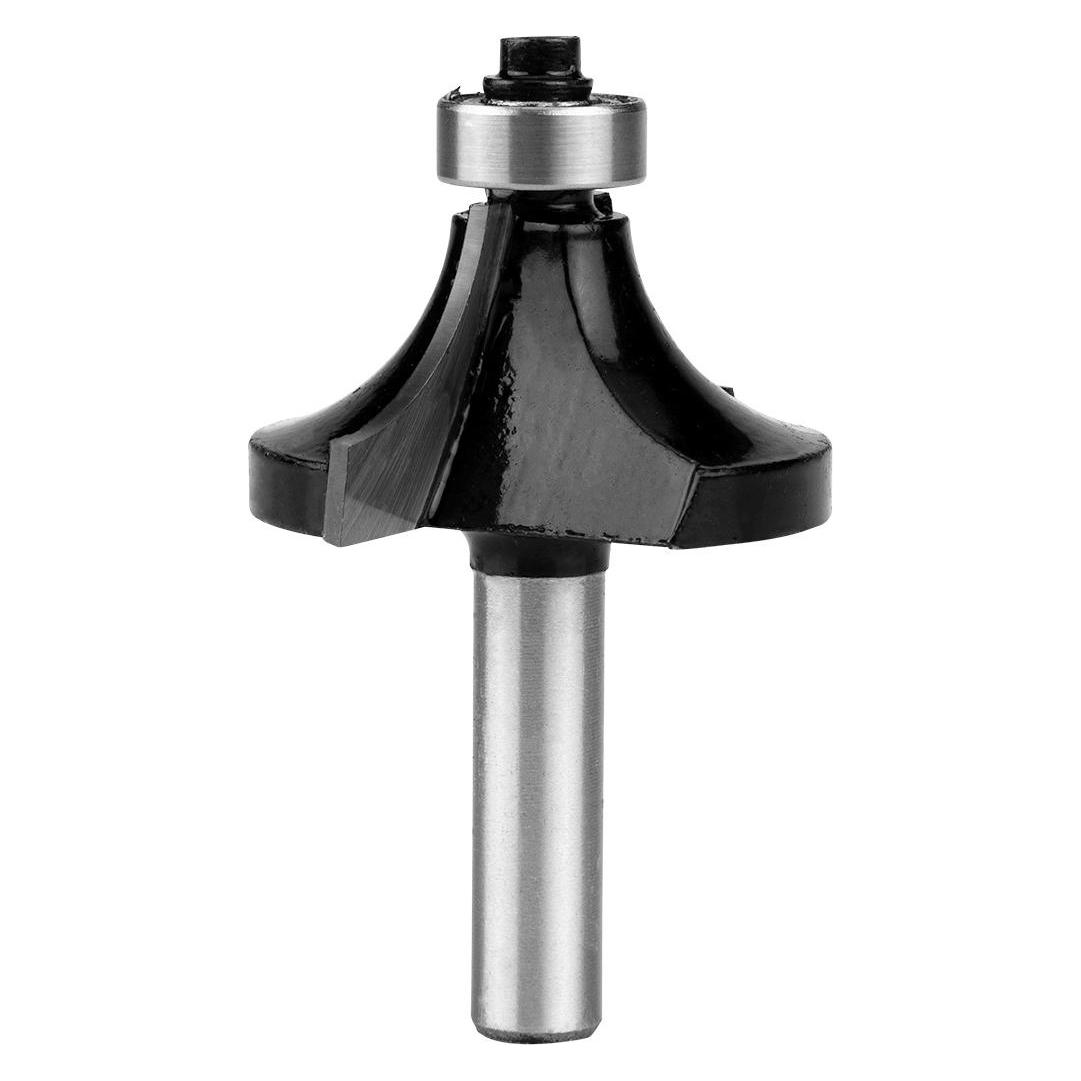 Graphite Holzfräser mit Lager, dekorativ, Widia, 38,1 x 19mm, Schaft 8 mm (59379749)