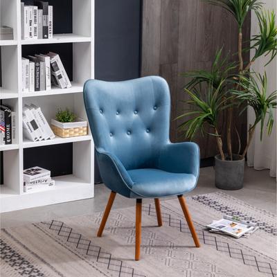 Tufted Button Back Accent Chair