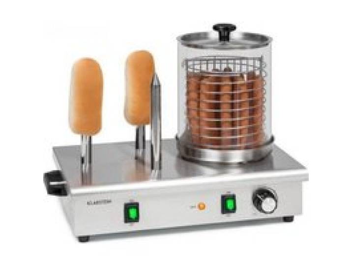 Klarstein Wurstfabrik Pro 600 Machine à hot dogs 600W 5L 30 à 100°C verre & inox