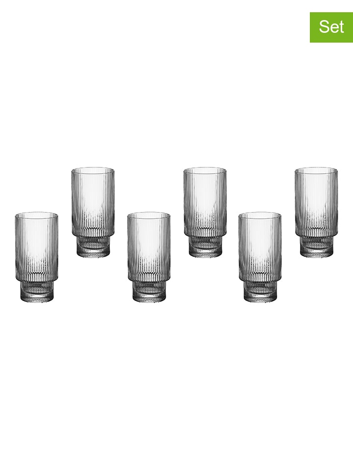Björn 6er-Set: Trinkgläser ''Linje'' - 380 ml - onesize