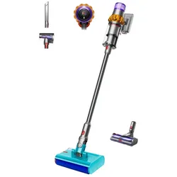 Dyson V15s Detect Submarine, Staubsauger, Gelb, Silber