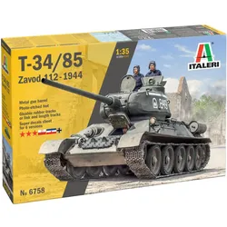 Italeri 1:35 T34/85 ZAVOD 112 1944