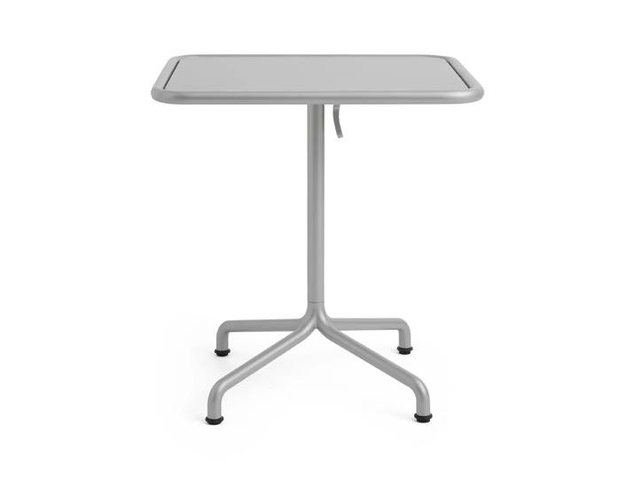 HAY - Deville Tisch, Outdoor, 60 x 70 cm, silver grey
