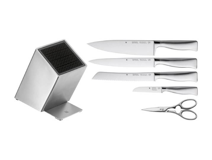 WMF Grand Gourmet Messer-Vorteils-Set mit FlexTec Messerblock