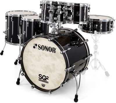 Sonor SQ2 Set 2up2down Deep Black Deep Black