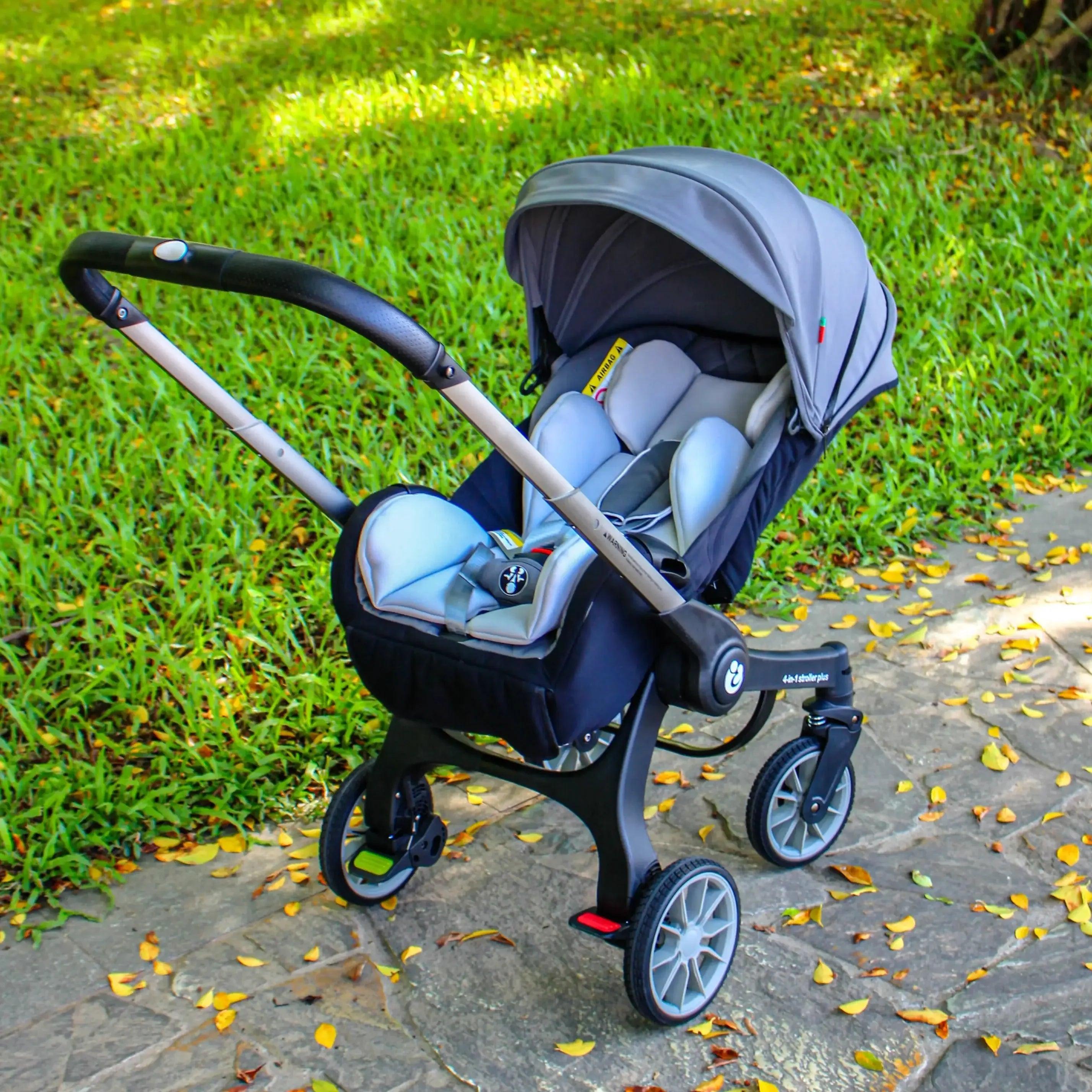 Wandelwagen - 4-in-1 Kinderwagen - Multifunktional - Faltbar - Auto-Sitz - Kinderwagen