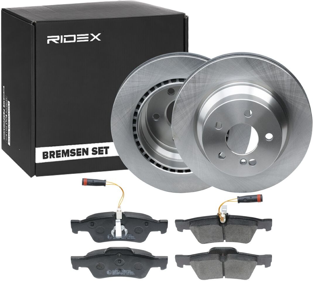 RIDEX 3405B0299 Brake discs and pads set