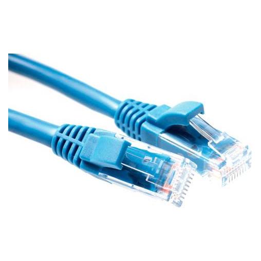 ACT Blue 2 meter U/UTP CAT6 patch cable component level with RJ45 connectors (U/UTP, CAT6, 2 m) (IK8602)