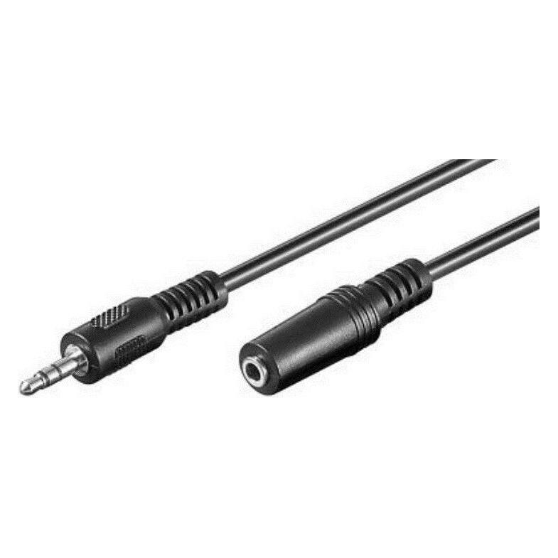 Ewent CABLE DE AUDIO ESTEREO DE 3,5 MM M A 3,5 MM F DE 2,0 METROS (1.50 m, AUX Kabel) (EC1605)