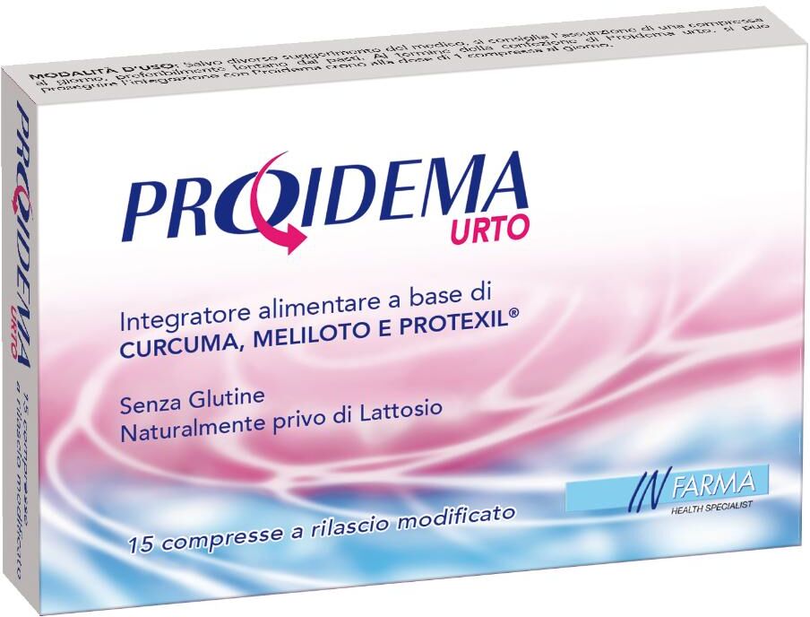 INFARMA Srl Proidema Urto, 15 compresse
