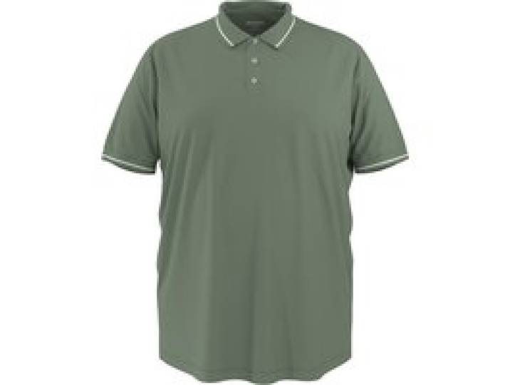 ESMARA MEN Polo en piqué homme (Vert, XXL)