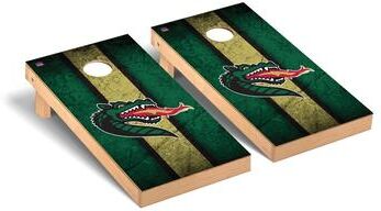 Skip's Garage University of Alabama at Birmingham Blazers Vintage Cornhole Board Set