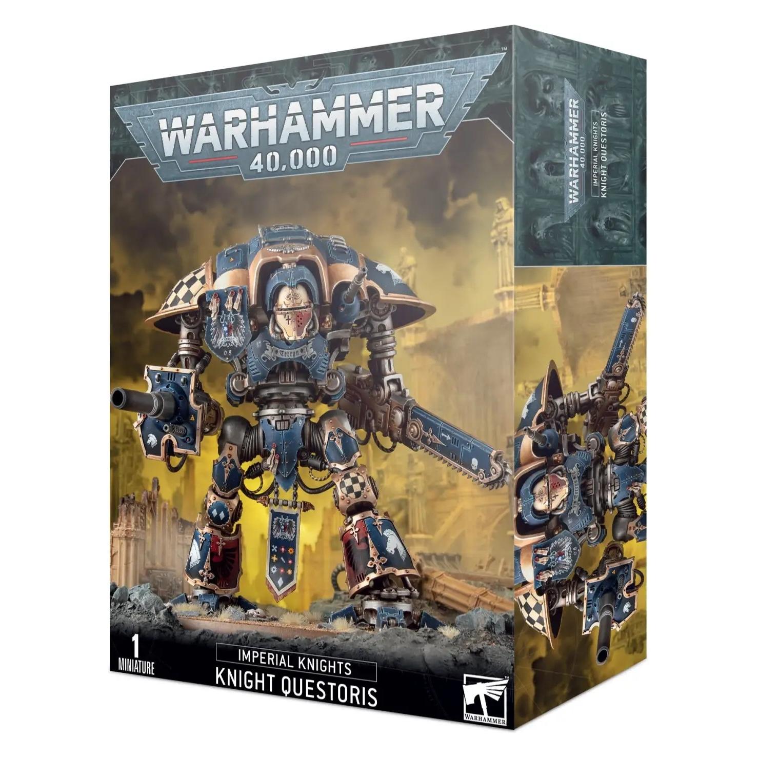 Games Workshop Warhammer 40k - Imperial Knights Chevaliers Questoris (2025) (Kunststoff) (Questoris)