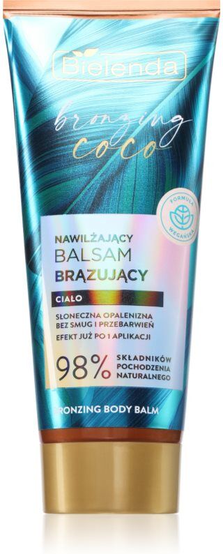 Bielenda Bronzing Coco baume auto-bronzant pour un effet naturel 200 ml