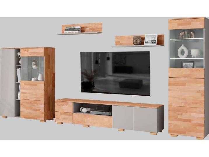 OTTO home Wohnwand, (5-St), schöne moderne Optik