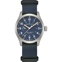 Hamilton Khaki Field Mechanical Power Reserve 40mm H69509940 - blau - 40mm