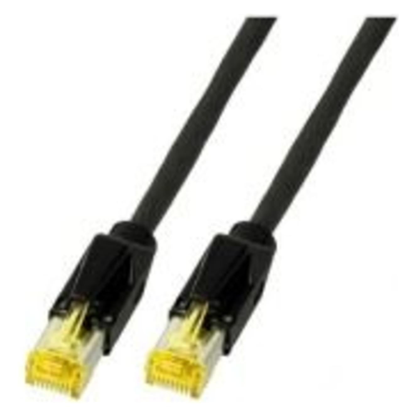 EFB Elektronik EFB K3130.25 Patchkabel CAT.6A, PUR sw 2 (S/FTP, CAT6a, 25 m) (K3130.25)