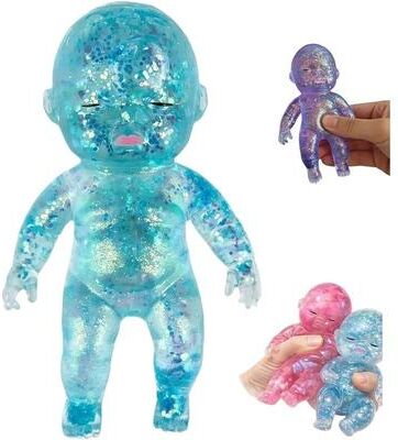 Uplifted Finds Vivid Sugar Baby Squeeze Toy Slow Rebound Stress Ball Decompression Toy For Adults & Kids blue